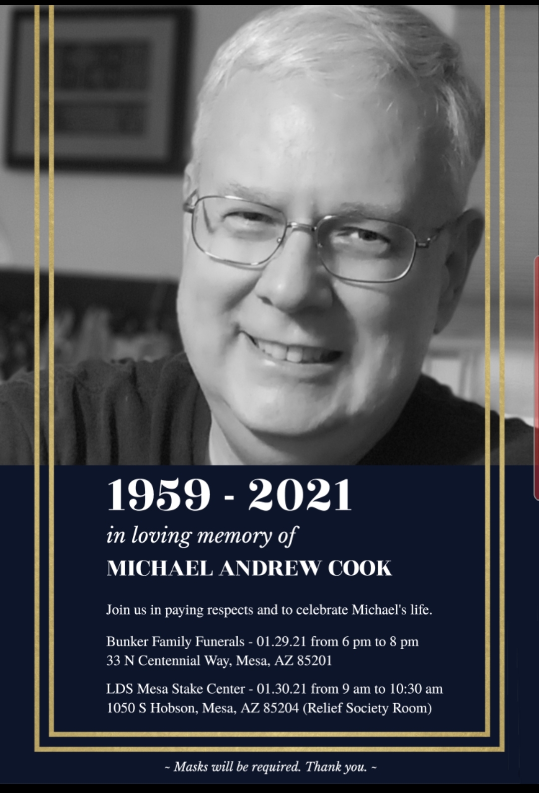 Michael Andrew Cook